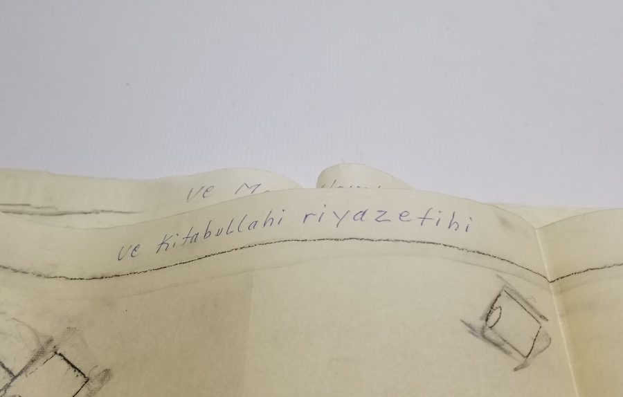 ANTİKA EL YAZMA HAT KALIPLARI