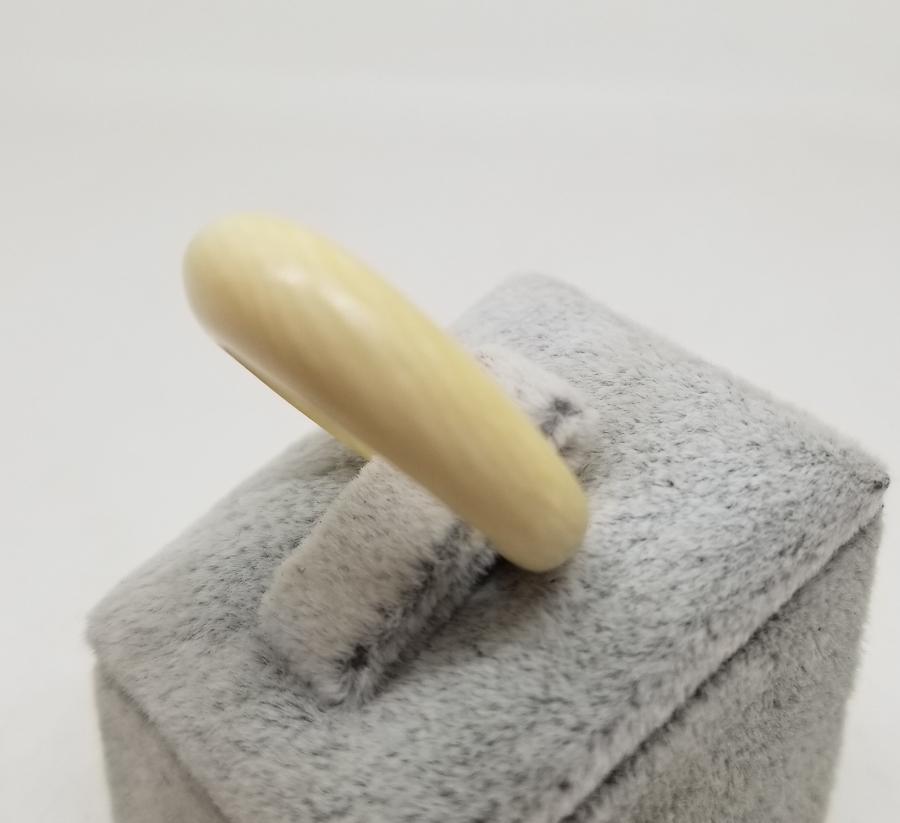 ZİHGİR FORMLU ÖZEL YAPIM OSMANLI FİLDİŞİ YÜZÜK