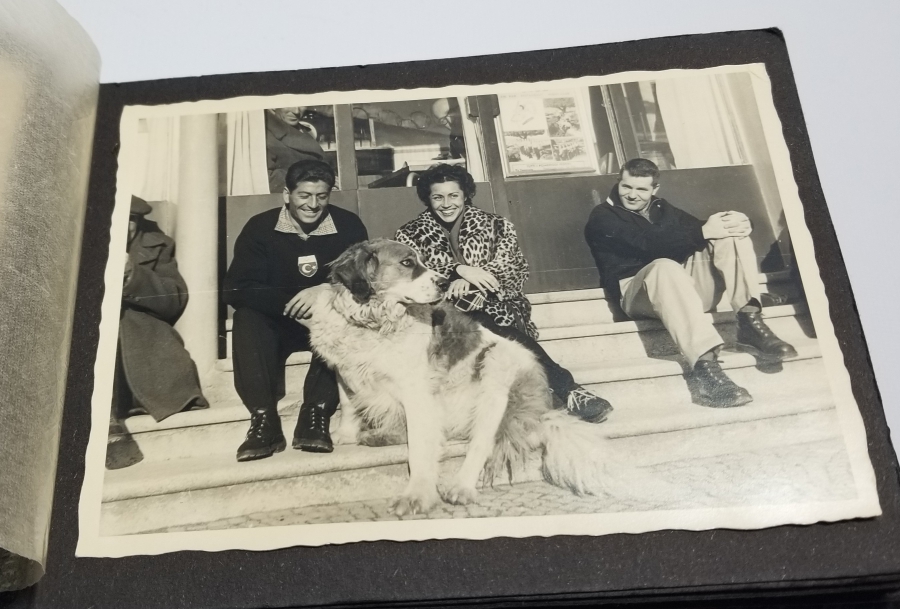 1956 YILI İTALYA OLİMPİYATLARI TÜRK MİLLİ KAYAK TAKIMI FOTOĞRAF ALBÜMÜ