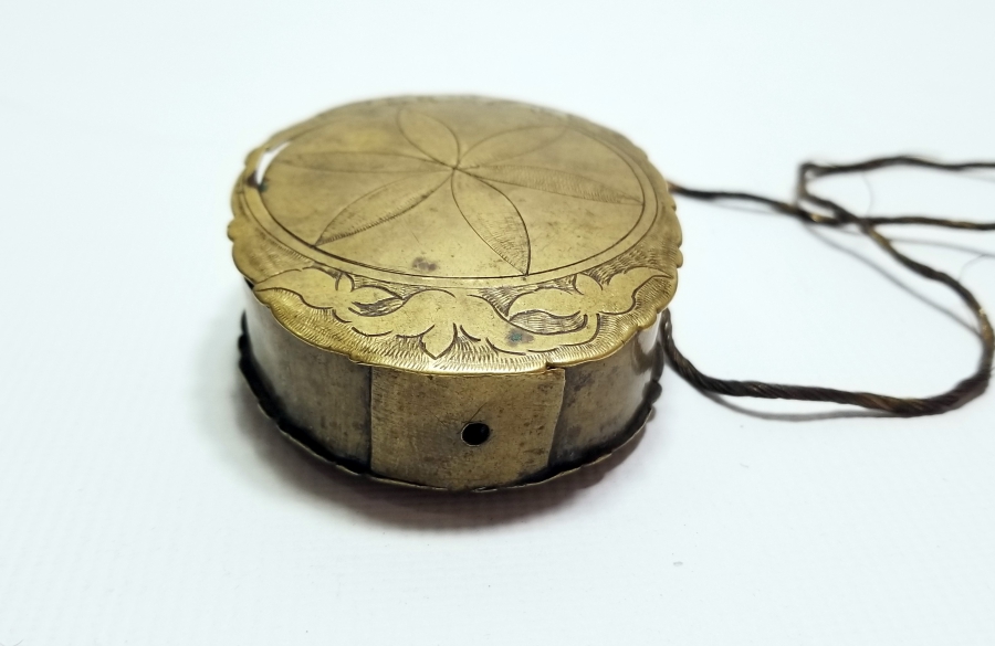 ÜZERİ KALEM VE KABARTMA İŞÇİLİKLİ OSMANLI DÖNEMİ ÇOK NADİR RUM HAMAYIL