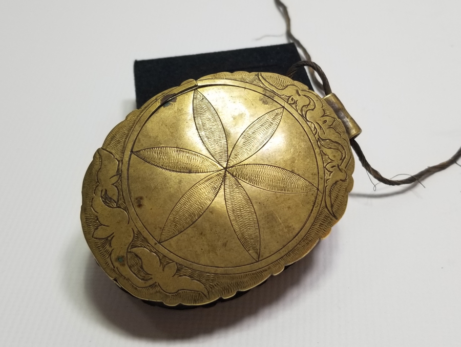 ÜZERİ KALEM VE KABARTMA İŞÇİLİKLİ OSMANLI DÖNEMİ ÇOK NADİR RUM HAMAYIL