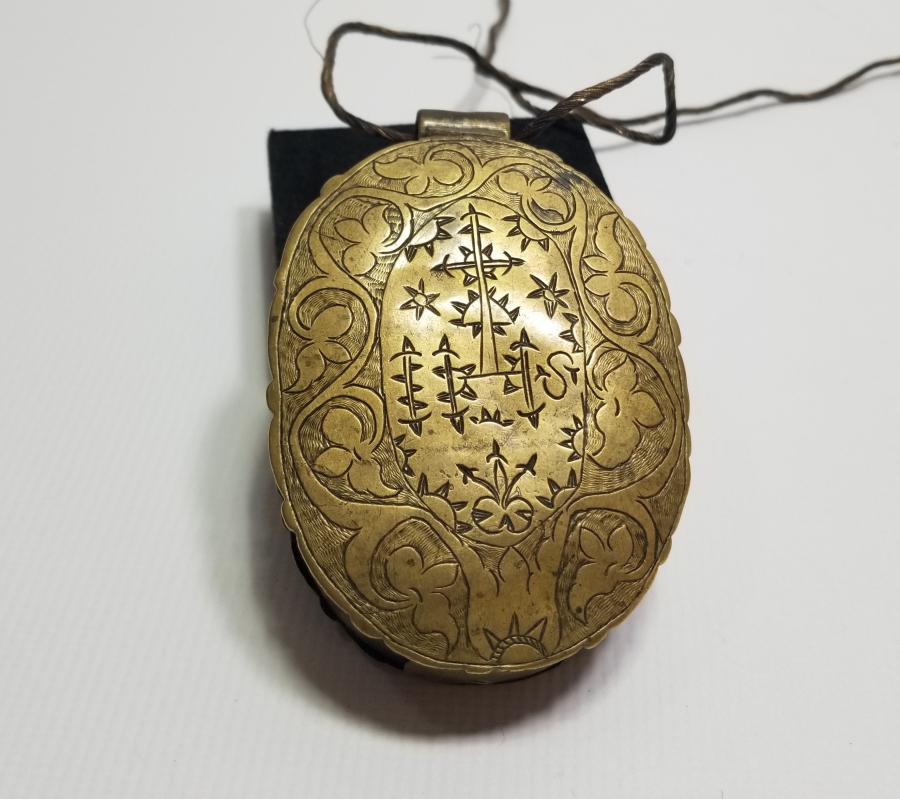 ÜZERİ KALEM VE KABARTMA İŞÇİLİKLİ OSMANLI DÖNEMİ ÇOK NADİR RUM HAMAYIL