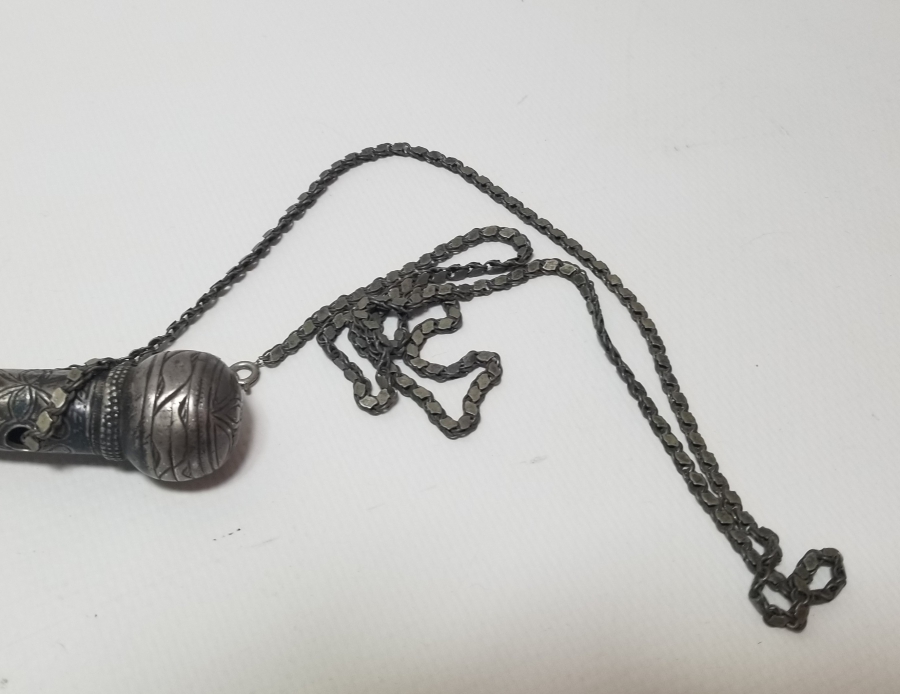 OSMANLI DÖNEMİ SAVATLI GÜMÜŞ AT KAMÇISI