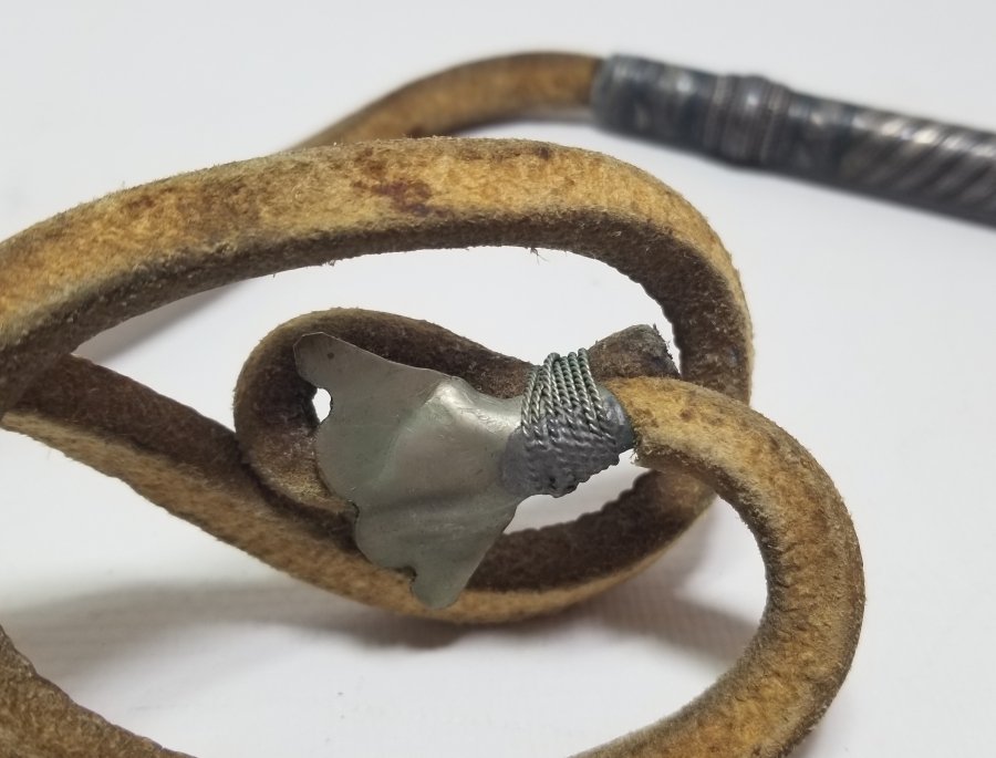 OSMANLI DÖNEMİ SAVATLI GÜMÜŞ AT KAMÇISI