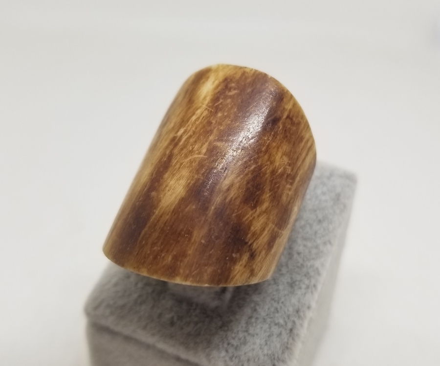 GEYİK BOYNUZUNDAN MAMUL ÖZEL YAPIM YÜZÜK