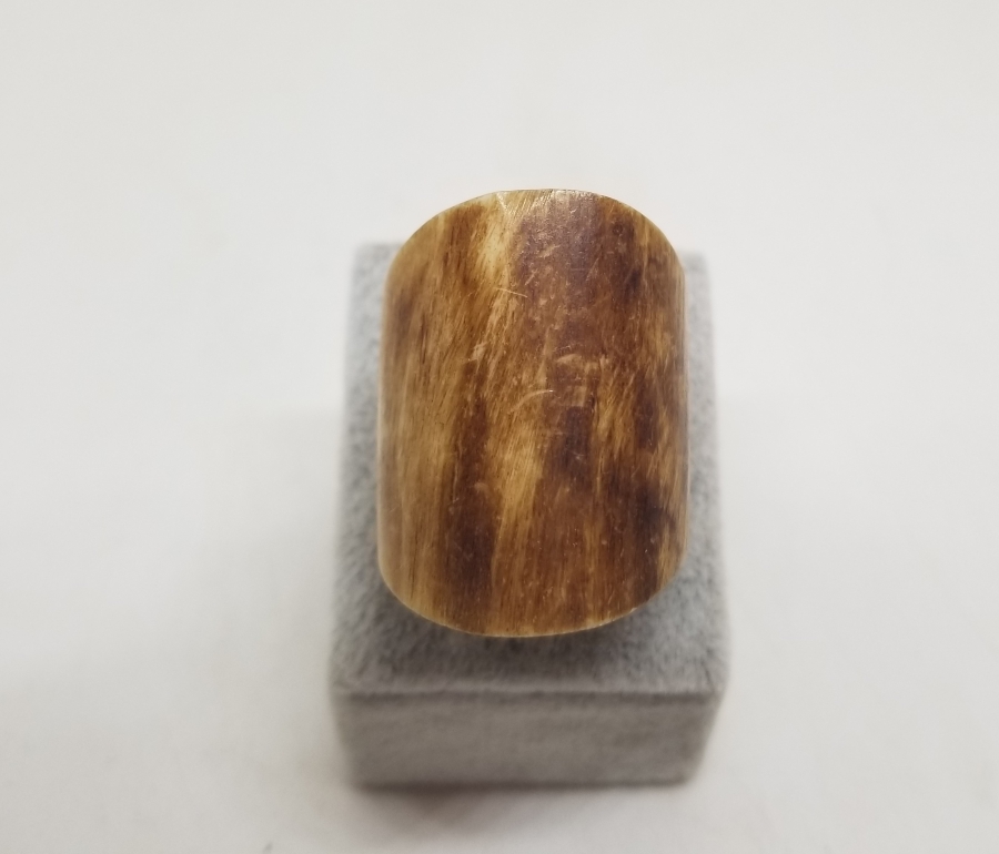 GEYİK BOYNUZUNDAN MAMUL ÖZEL YAPIM YÜZÜK