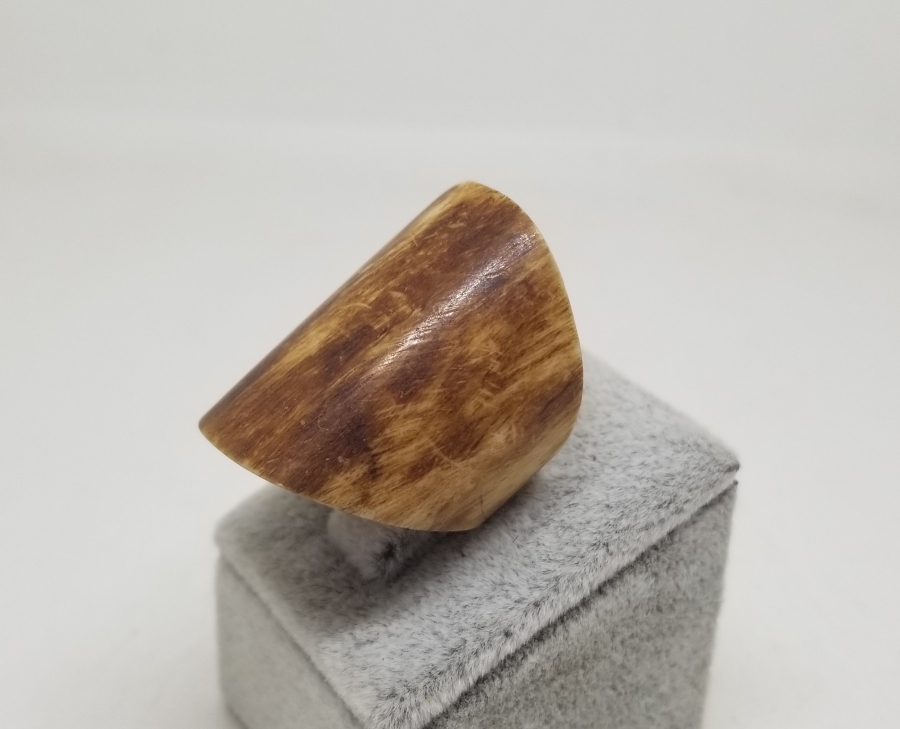 GEYİK BOYNUZUNDAN MAMUL ÖZEL YAPIM YÜZÜK