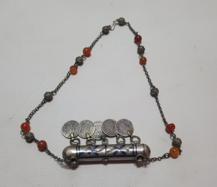 OSMANLI DÖNEMİ SAVATLI GÜMÜŞ HAMAYIL