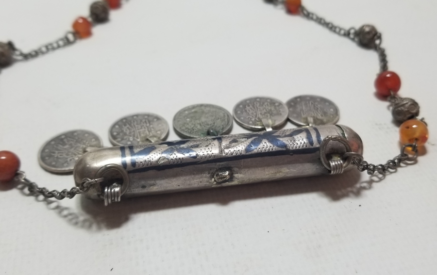 OSMANLI DÖNEMİ SAVATLI GÜMÜŞ HAMAYIL