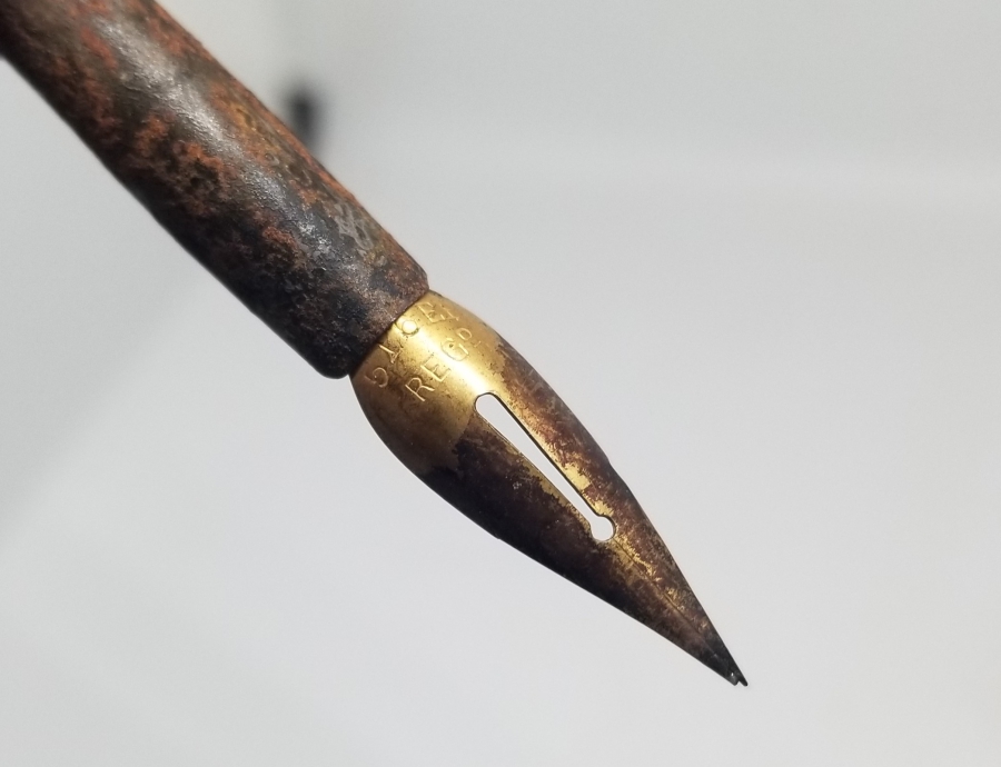 OSMANLI DÖNEMİ UCU ALTIN KAPLAMA EL YAPIMI AHŞAP DİVİT