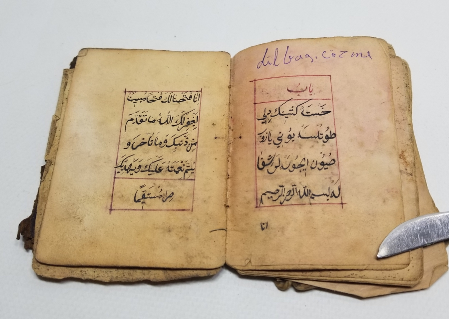 OSMANLI DÖNEMİ EL YAZMA NADİR ŞİFA KİTABI