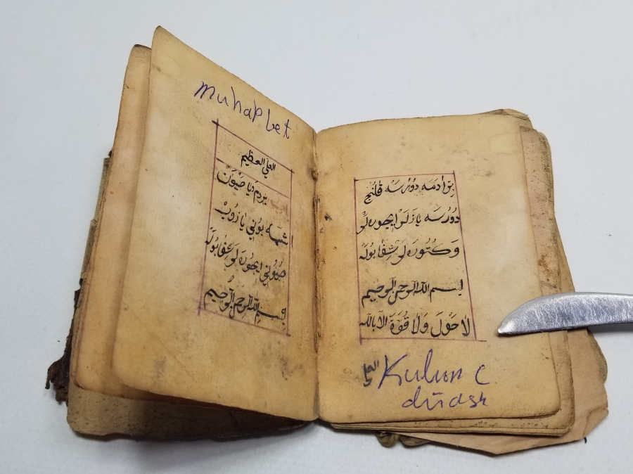 OSMANLI DÖNEMİ EL YAZMA NADİR ŞİFA KİTABI