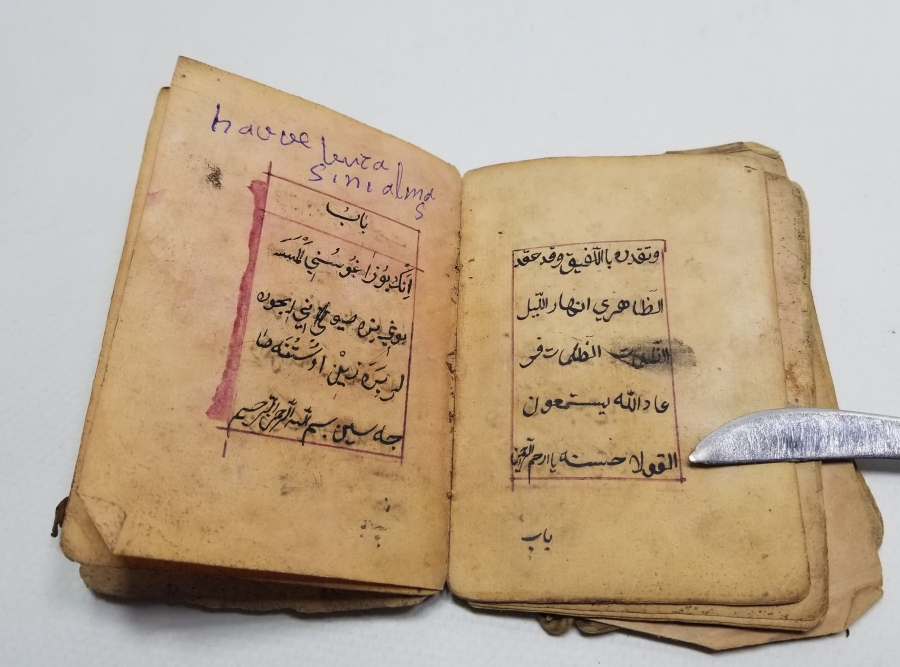 OSMANLI DÖNEMİ EL YAZMA NADİR ŞİFA KİTABI