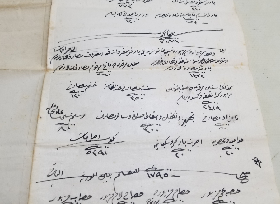 OSMANLI DÖNEMİ BÜYÜK BOY ŞEYHLÜLİSLAM İMZALI VE MÜHÜRLÜ BÜYÜK BOY HÜCCET
