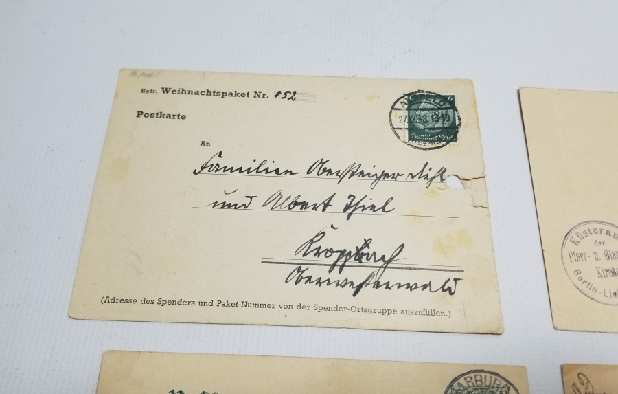 2. DÜNYA SAVAŞI DÖNEMİ ALMAN KARTPOSTAL LOTU
