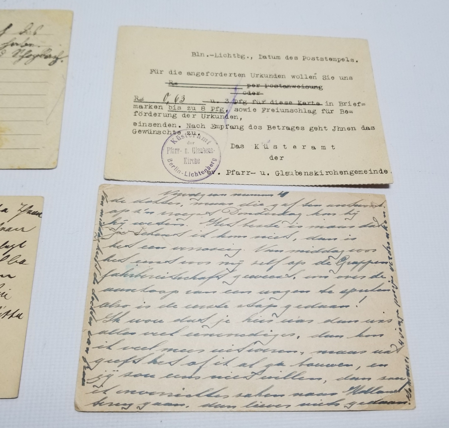 2. DÜNYA SAVAŞI DÖNEMİ ALMAN KARTPOSTAL LOTU