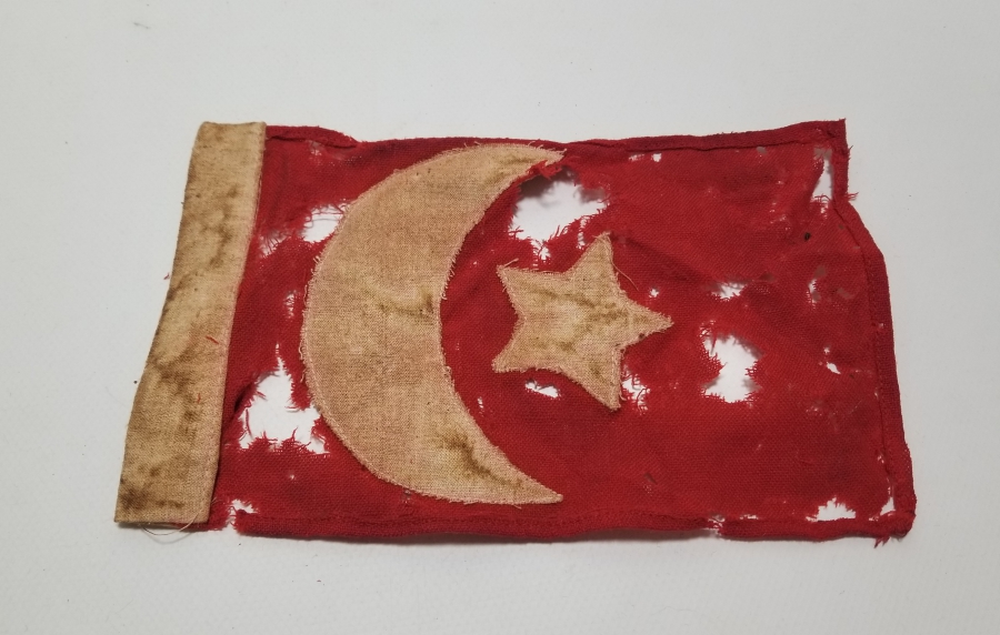 OSMANLI DÖNEMİ ÇOK NADİR GÖĞÜS BAYRAĞI