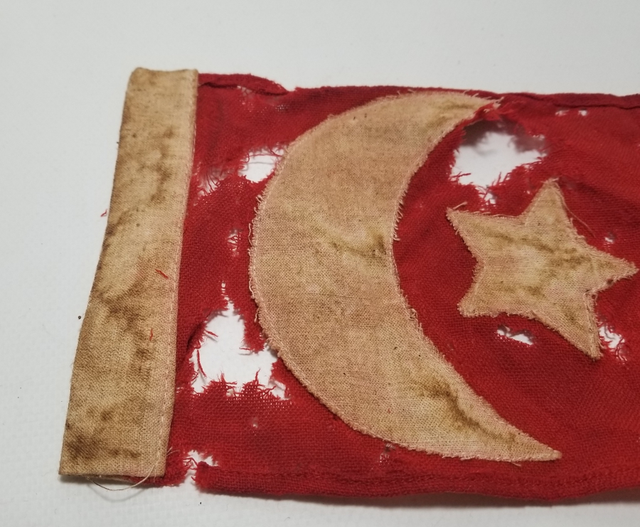 OSMANLI DÖNEMİ ÇOK NADİR GÖĞÜS BAYRAĞI