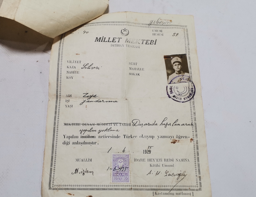ANTİKA MİLLET MEKTEBİ DİPLOMASI