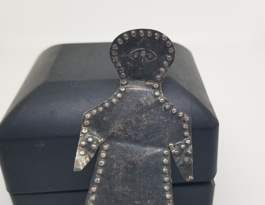 OSMANLI DÖNEMİ RUM İŞİ GÜMÜŞ BEBEK ADAKLIĞI