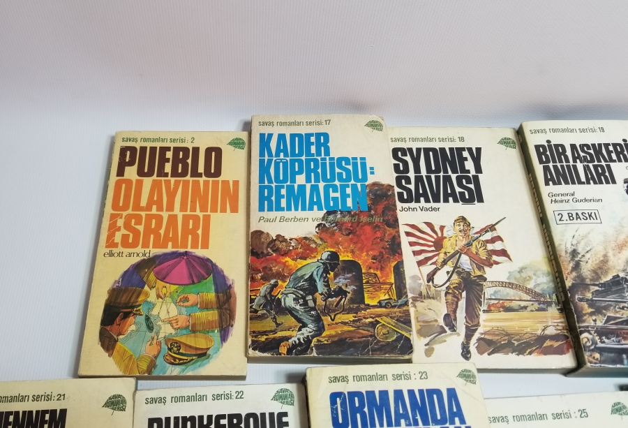 2. DÜNYA SAVAŞI KONULU SAVAŞ ROMANLARI SERİSİ