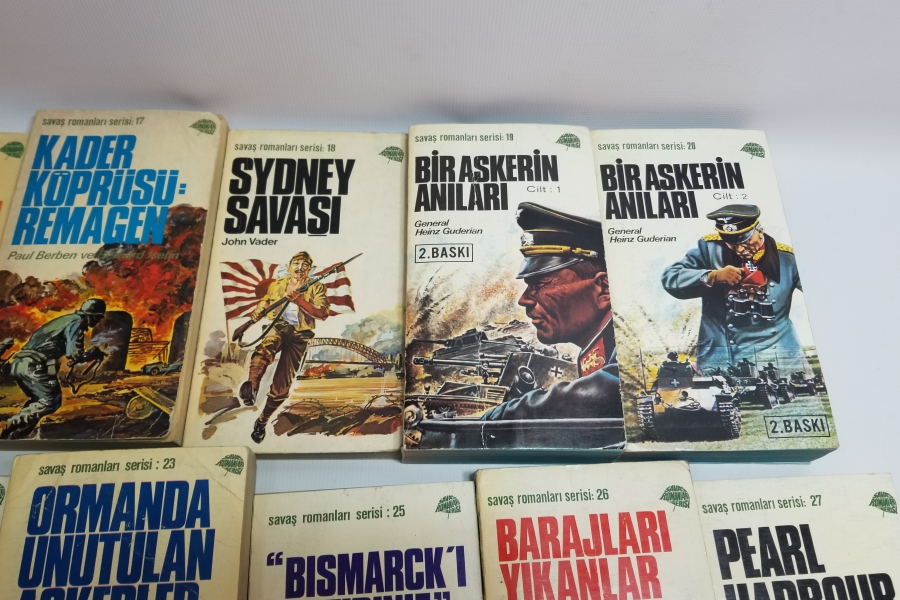2. DÜNYA SAVAŞI KONULU SAVAŞ ROMANLARI SERİSİ