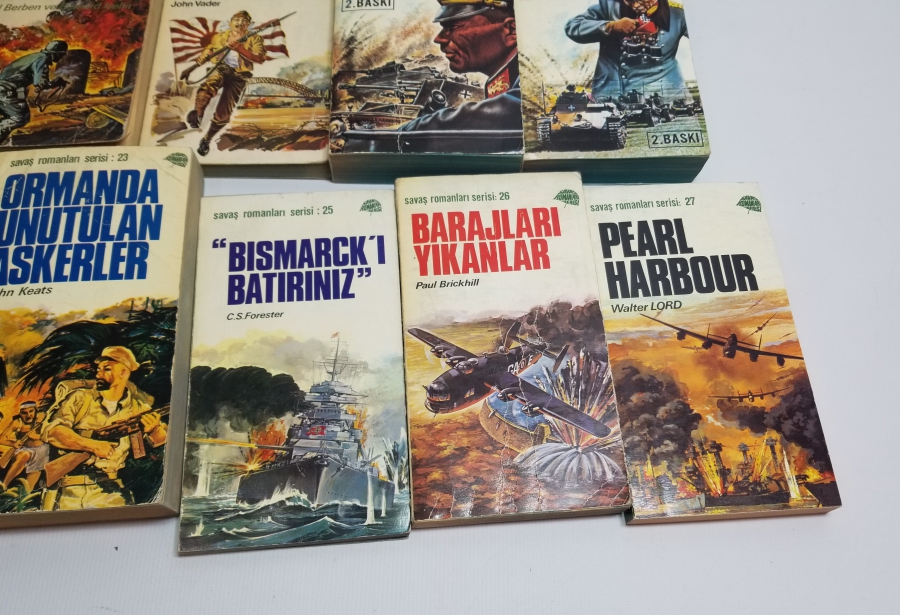 2. DÜNYA SAVAŞI KONULU SAVAŞ ROMANLARI SERİSİ