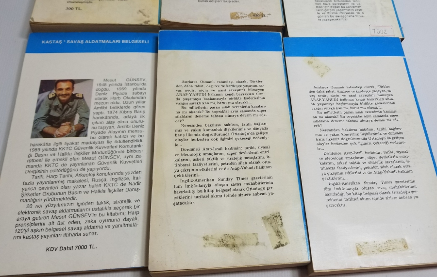 2. DÜNYA SAVAŞI KONULU 6 ADET KİTAP