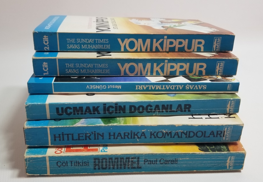2. DÜNYA SAVAŞI KONULU 6 ADET KİTAP