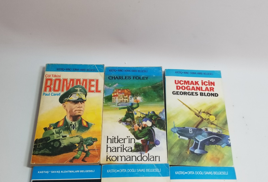 2. DÜNYA SAVAŞI KONULU 6 ADET KİTAP
