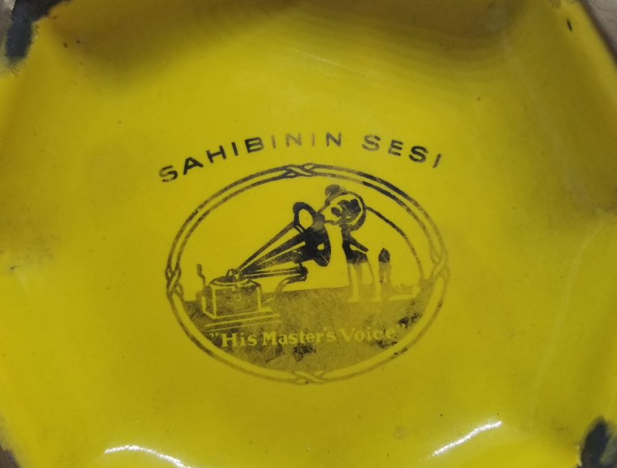 SAHİBİNİN SESİ ÇOK NADİR EMAYE İĞNEDAN