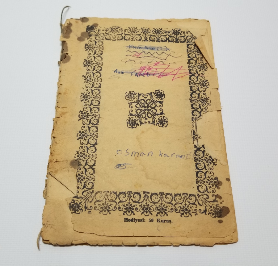 CUMHURİYET BAŞLARI TAŞ BASKI ENAM-I ŞERİF