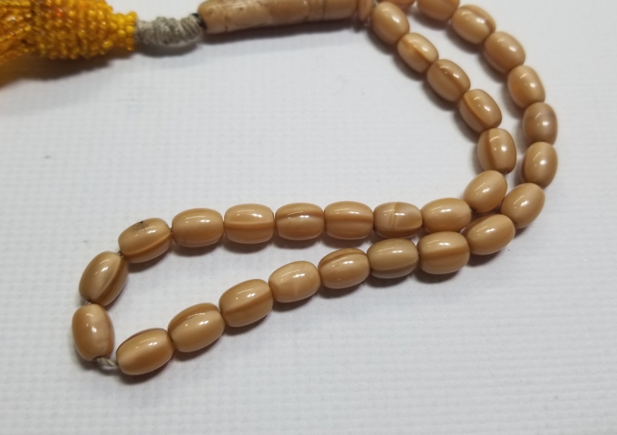 NADİR RENKTE OSMANLI DÖNEMİ BEYKOZ TESPİH