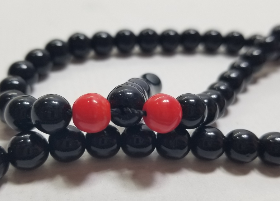 YUSURİ FORMDA YAPILMIŞ OSMANLI DÖNEMİ BEYKOZ 99LUK NAMAZ TESPİHİ
