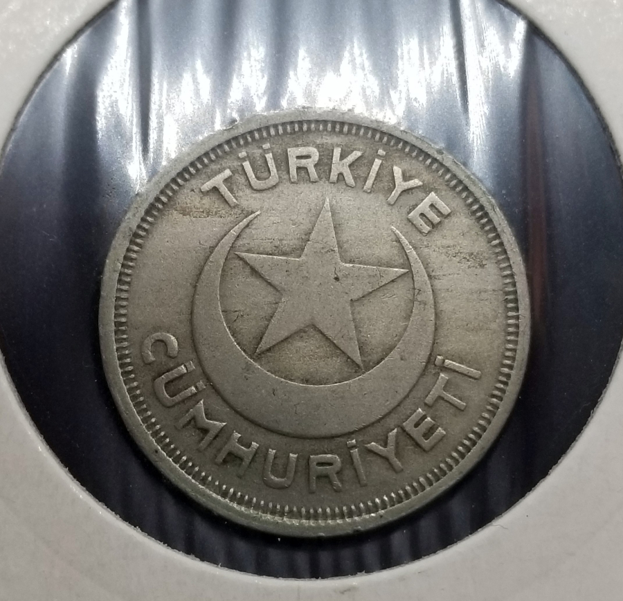TÜRKİYE CUMHURİYETİ 1943 YILI KOLEKSİYONLUK 5 KURUŞ