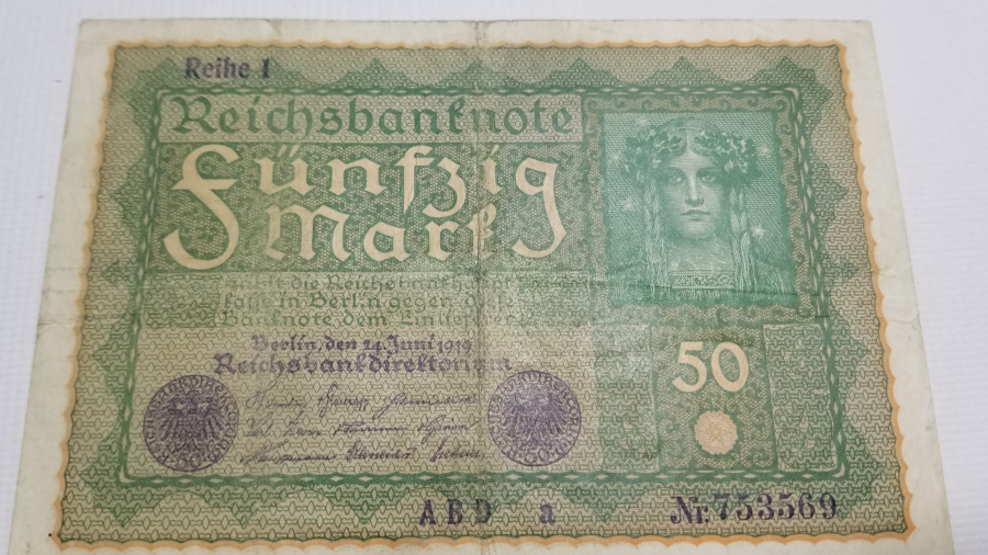 1919 YILI ALMAN 50 MARK