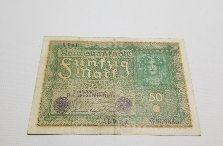 1919 YILI ALMAN 50 MARK