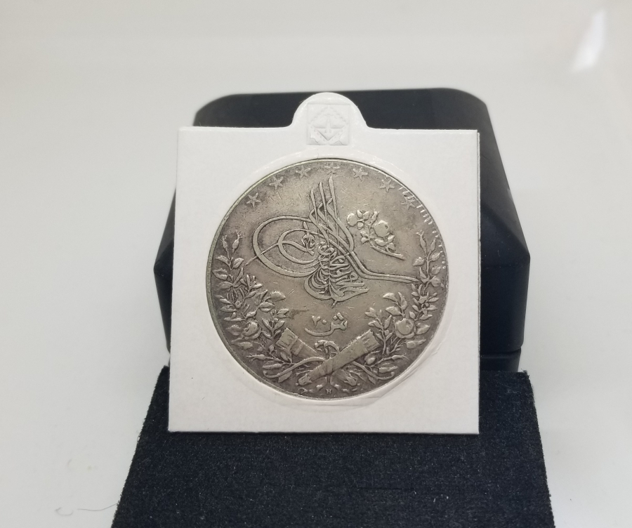 SULTAN MEHMET REŞAT DÖNEMİ MISIR BASKI KOLEKSİYONLUK GÜMÜŞ 20 KURUŞ