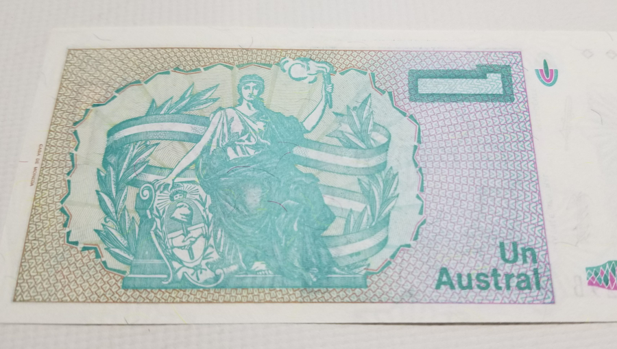 ARJANTİN 1 AUSTRAL BANKNOT PARA
