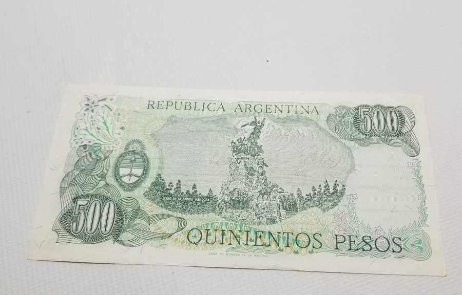 ARJANTİN 500 PESO BANKNOT PARA