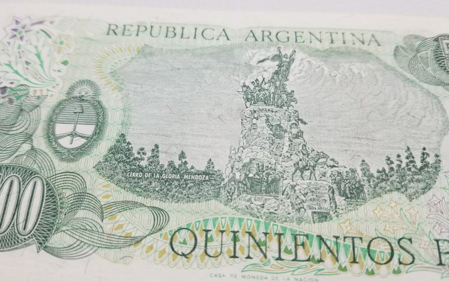 ARJANTİN 500 PESO BANKNOT PARA