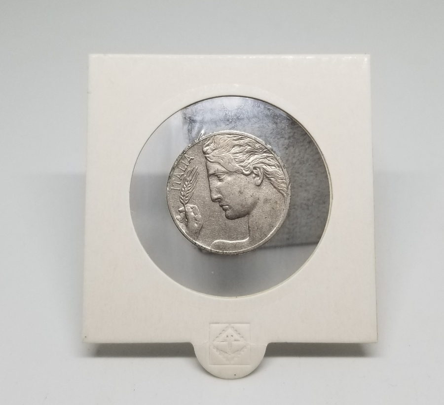 1909 YILI İTALYAN 20 CENTESİMİ MADENİ PARA