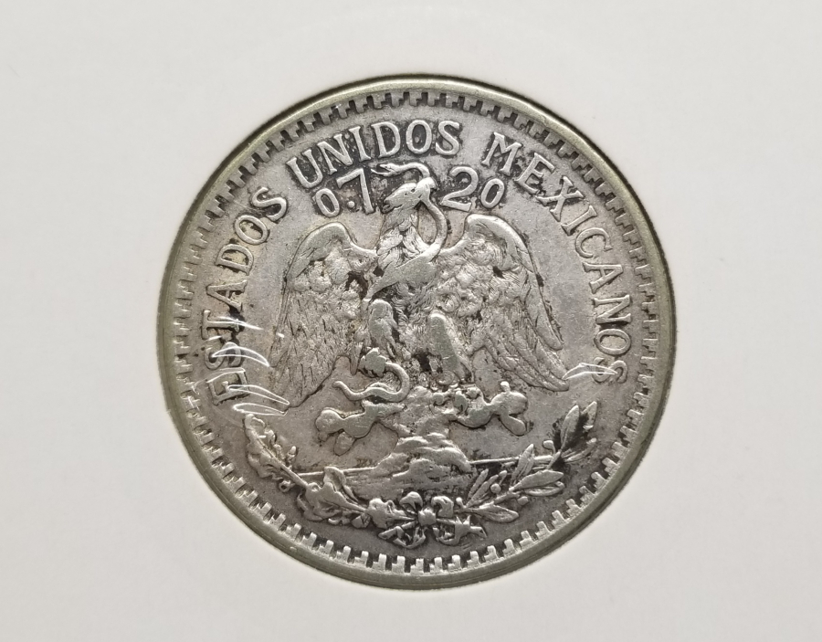 1937 YILI MEKSİKA 50 CENTAVOS GÜMÜŞ PARA