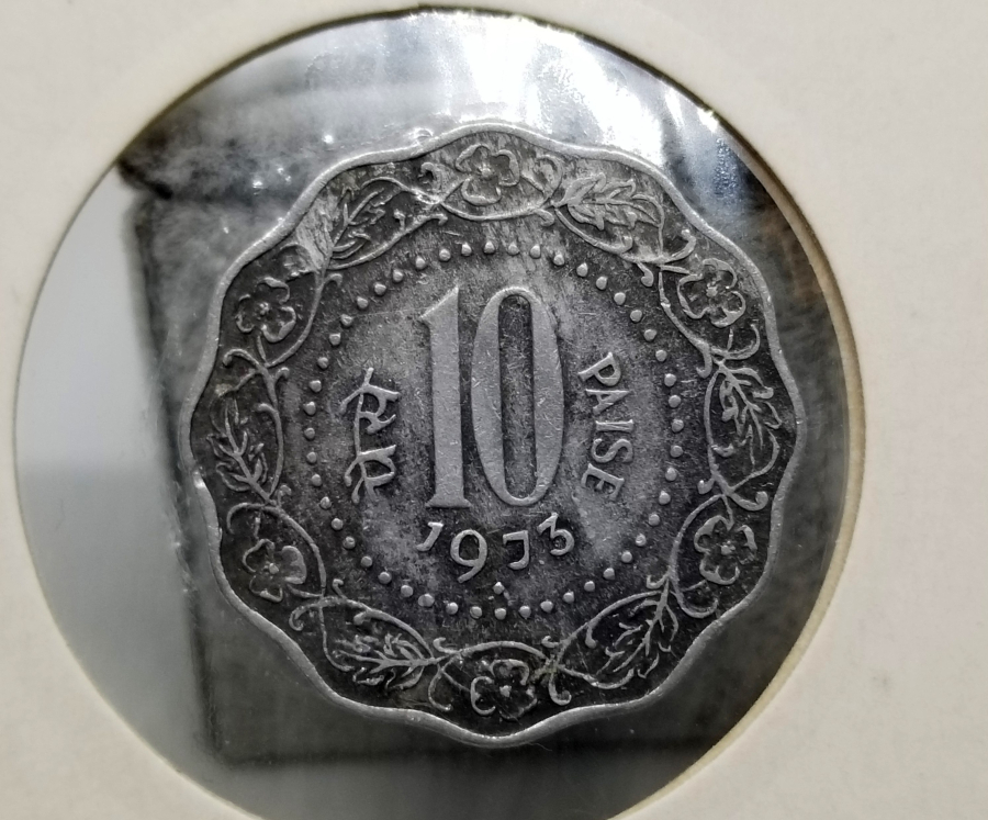 1973 YILI HİNDİSTAN 10 PAISE