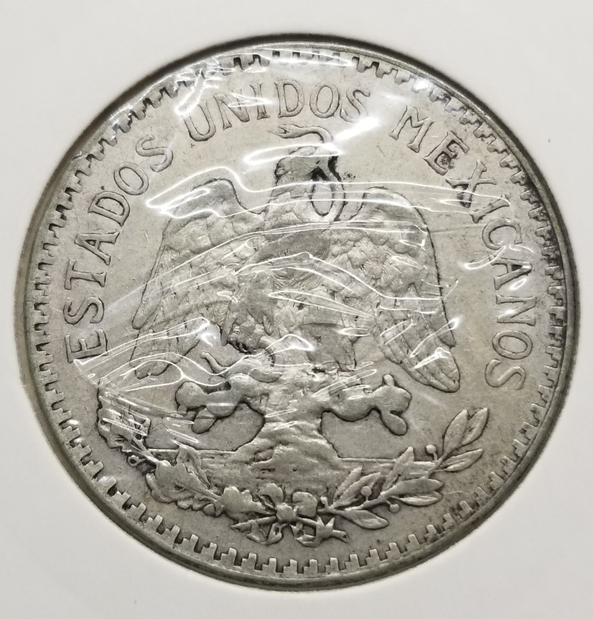 1935 YILI MEKSİKA 50 CENTAVOS GÜMÜŞ PARA