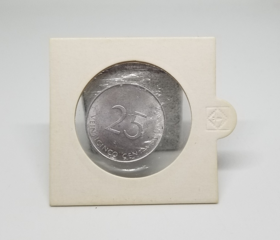 1988 YILI KÜBA 25 CENTAVOS MADENİ PARA