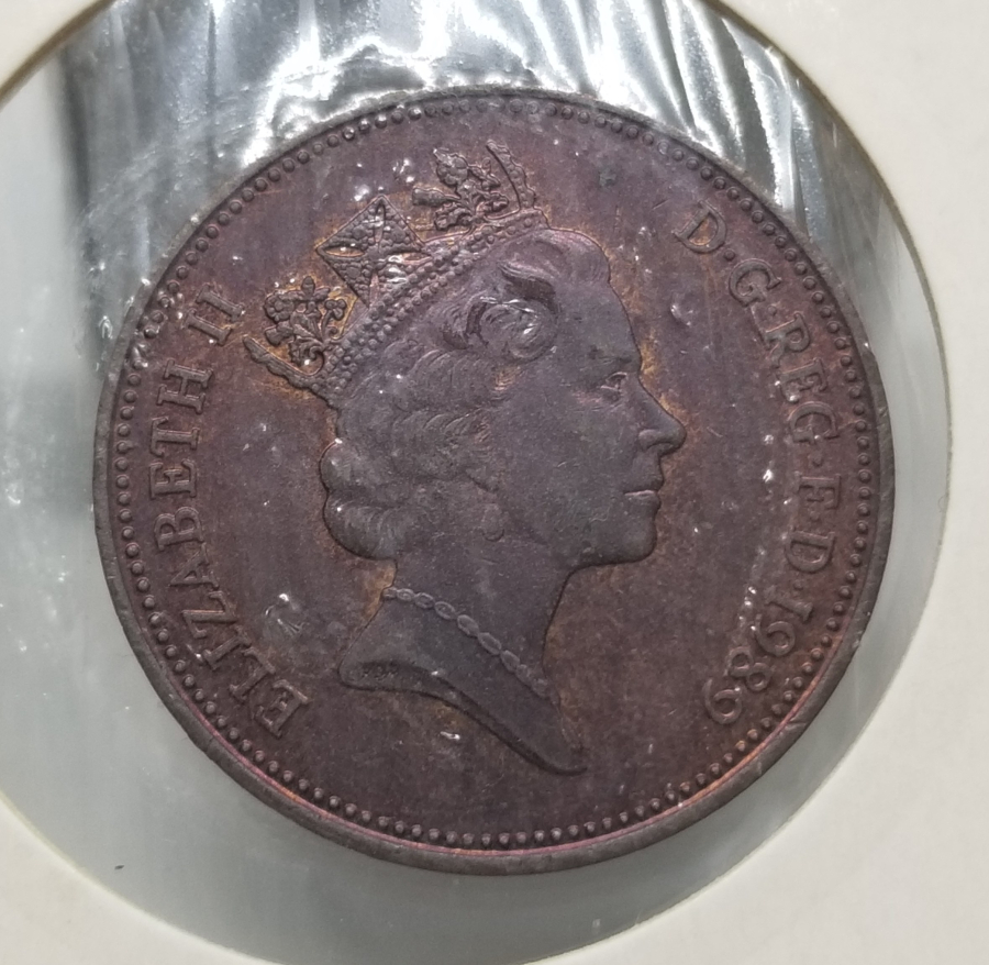 1989 YILI İNGİLİZ 2 PENCE MADENİ PARA