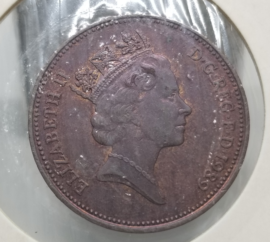 1989 YILI İNGİLİZ 2 PENCE MADENİ PARA