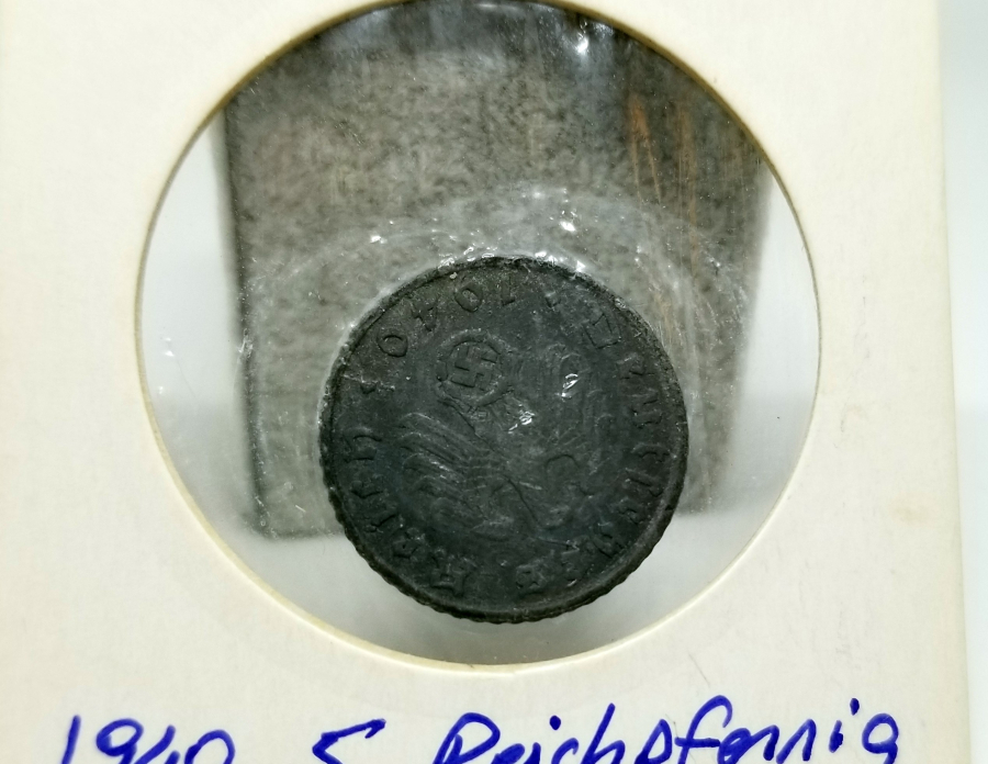 1940 YILI NAZİ ALMANYASI 5 REICHSPFENNIG