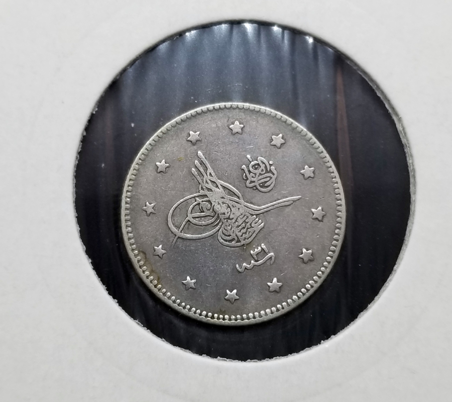 SULTAN II. ABDÜLHAMİD HAN DÖNEMİ GÜMÜŞ 2 KURUŞ MECİDİYE